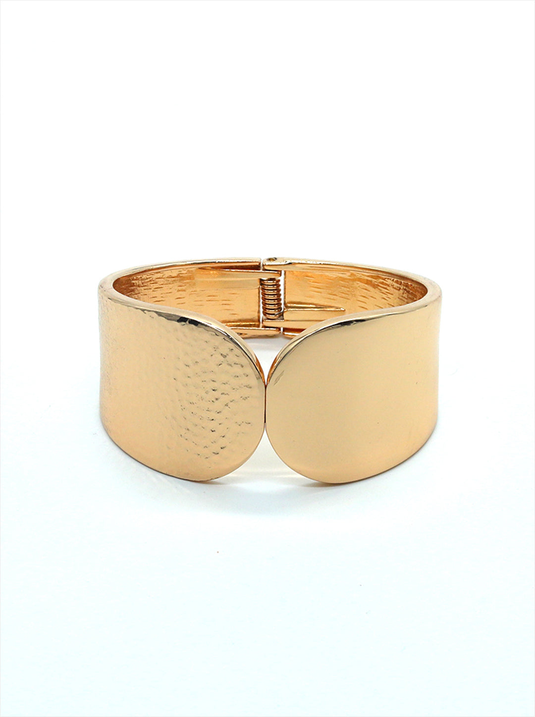 Ornaio 18K Gold Plated Anti-Tarnish Wide Chunky Cuff Bracelet