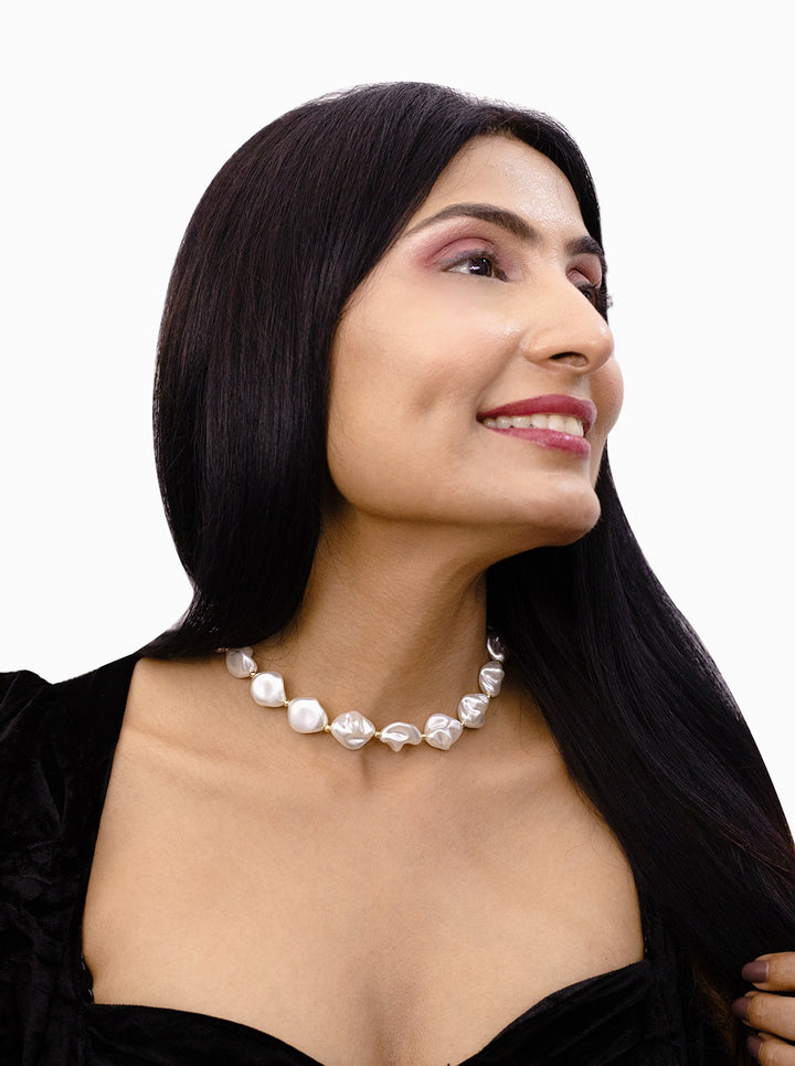 Ornaio Exquisite Baroque Pearl Necklace