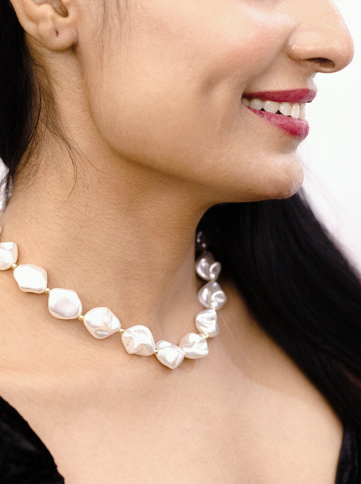 Ornaio Exquisite Baroque Pearl Necklace