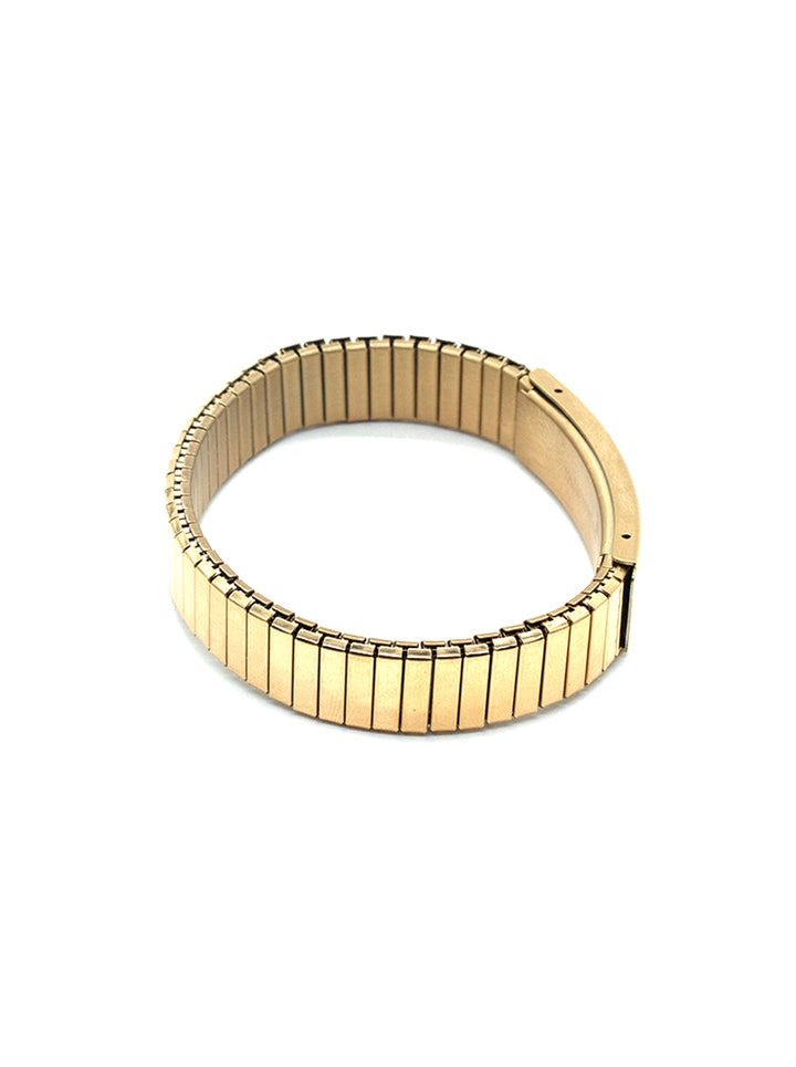 Ornaio Stretchable 18k Gold Plated Tarnish free Wrist Band Bracelet